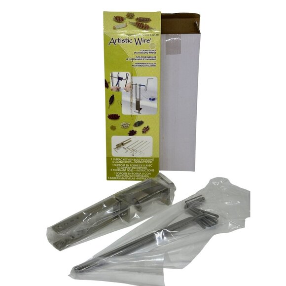 NIB Artistic Wire Coiling Gizmo Deluxe Winder Tool Jewelry Making Kit with Rods - Picture 1 of 7